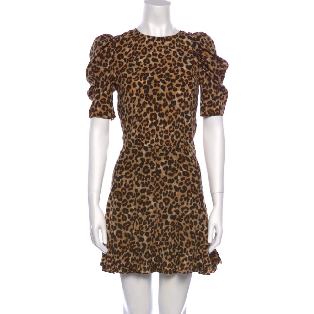 Silk Animal Print Dress — Veronica Beard